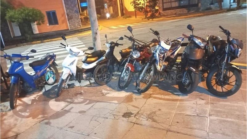 Gran cantidad de motos secuestradas