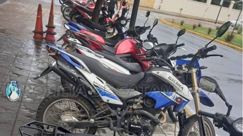Gran cantidad de motos secuestradas