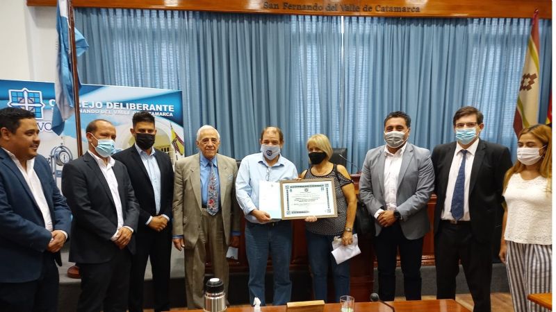 Distinción “al Mérito San Fernando” para Martín Rearte