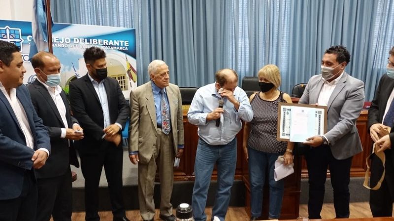 Distinción “al Mérito San Fernando” para Martín Rearte