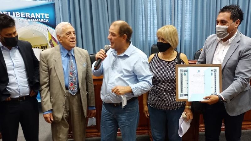 Distinción “al Mérito San Fernando” para Martín Rearte