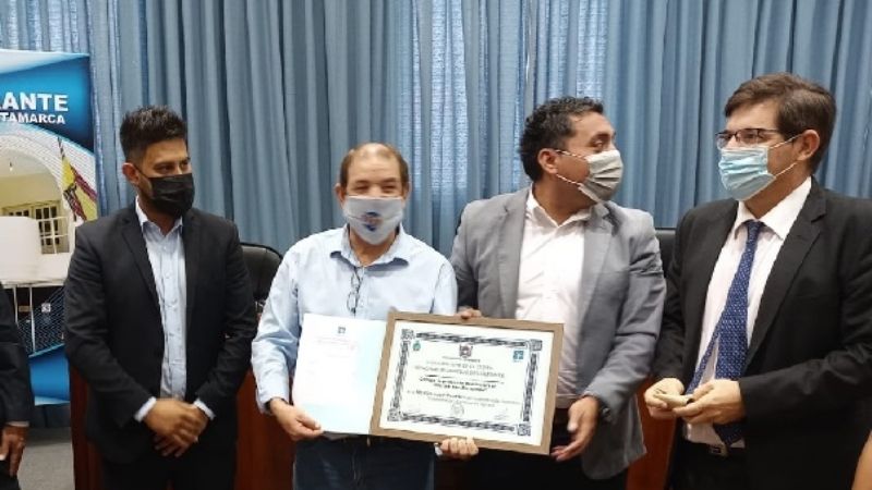 Distinción “al Mérito San Fernando” para Martín Rearte