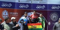 Ganador del Ascenso al Cristo, en la Vuelta a Mendoza. Rodriguez Rodriguez, el boliviano ganó la etapa mas dura