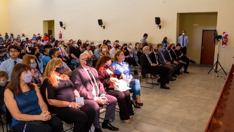 Inicio del ciclo lectivo en la ENET Nº 1