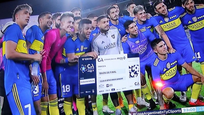 Boca goleó 4 a 1 con “doblete” Orsini y está en 16vos.