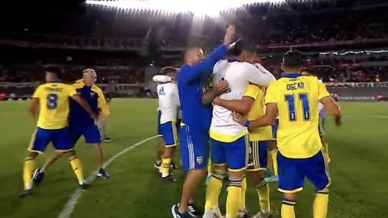 Error de River, viveza de Villa, ganó Boca 1-0