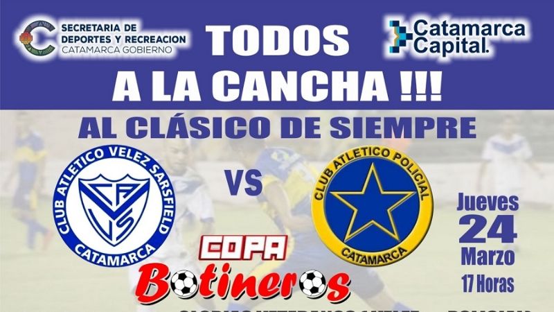 Vélez-Policial, de ayer y de hoy; el clásico de siempre