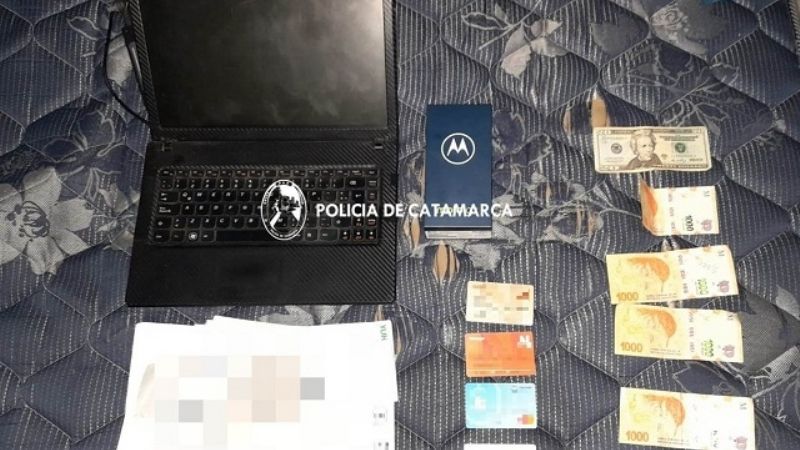 Realizaban apuestas virtuales con tarjetas de crédito de terceros