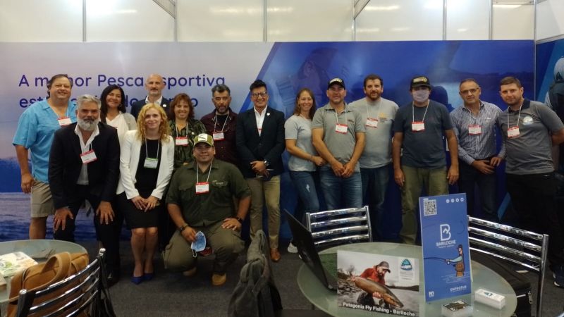 Por primera vez, Argentina participó en la feria de pesca mas importante de Brasil