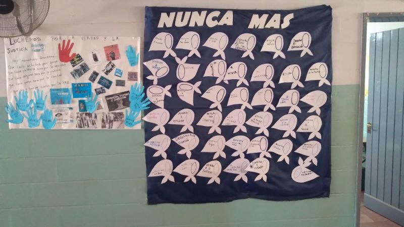 Encuentro "Periplos de Memoria" con alumnos de Nueva Coneta