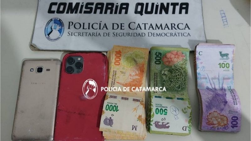Detienen a dos arrebatadores cuando intentaban escapar en un remis