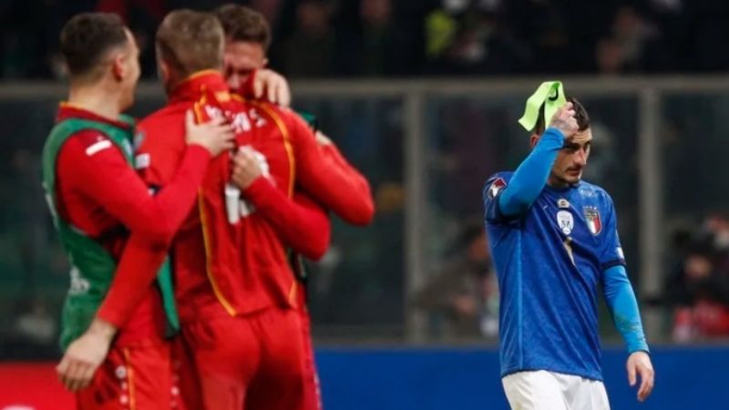 Italia quedó afuera del Mundial de Qatar
