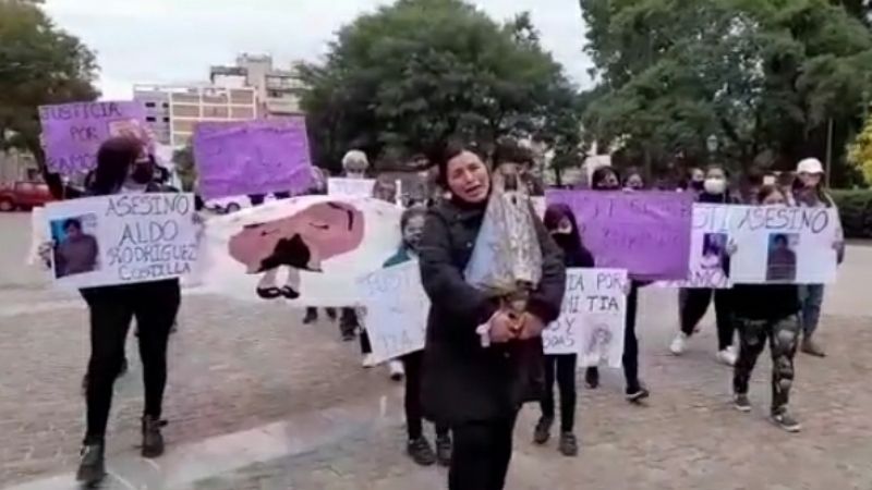 Marcha por pedido de justicia en el femicidio de Ramona Murúa