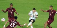MESSI estuvo muy activo y fue la figura de Argentina ante Venezuela.