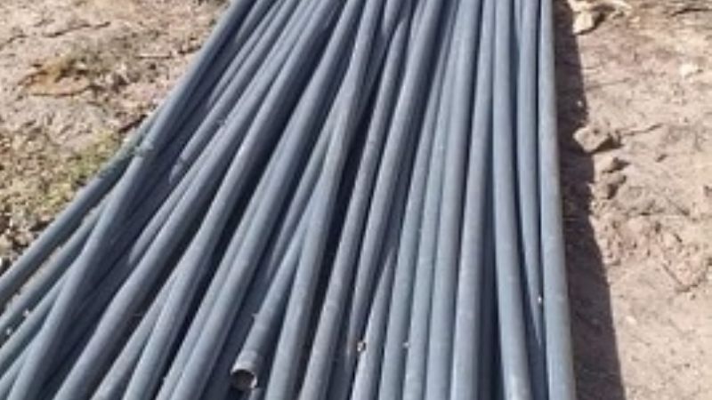 Daños en Ampajango tras la lluvia