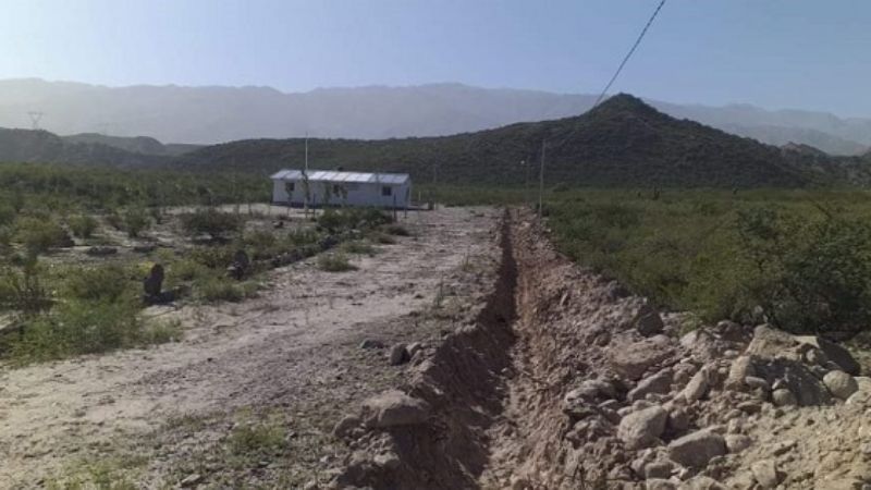 Daños en Ampajango tras la lluvia
