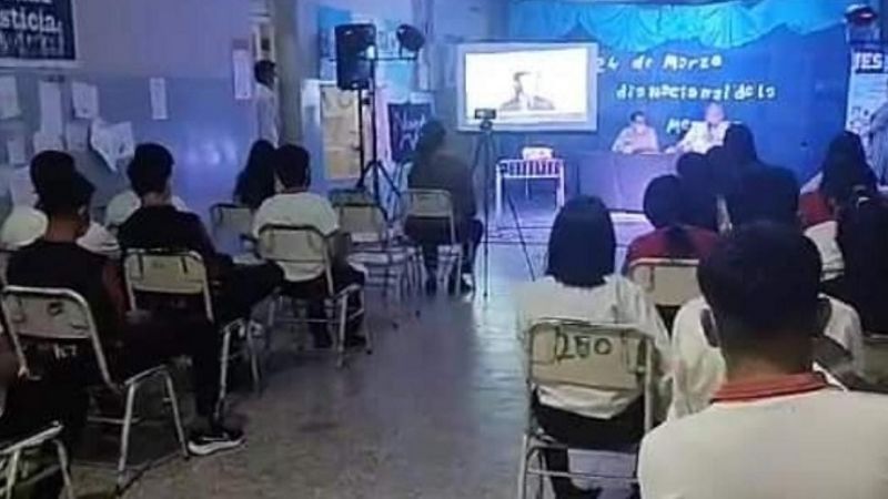 Acto por el Día Nacional de la Memoria, la Verdad y la Justicia