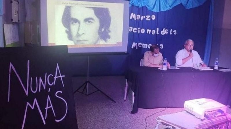 Acto por el Día Nacional de la Memoria, la Verdad y la Justicia