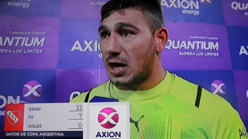 El arquero Álvarez salvó a Independiente del papelón