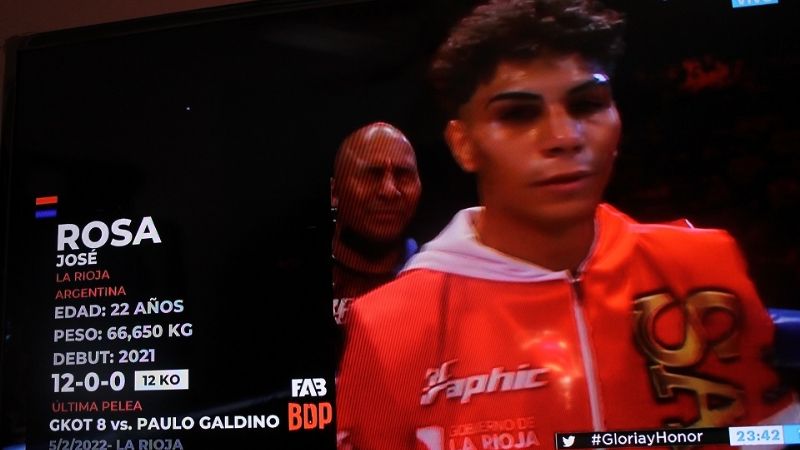 Corzo y Rosa brillaron en la noche del “Luna Park”