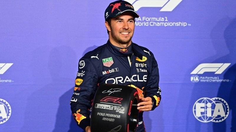 Histórica “pole” de “Checo” Pérez en la Fórmula 1