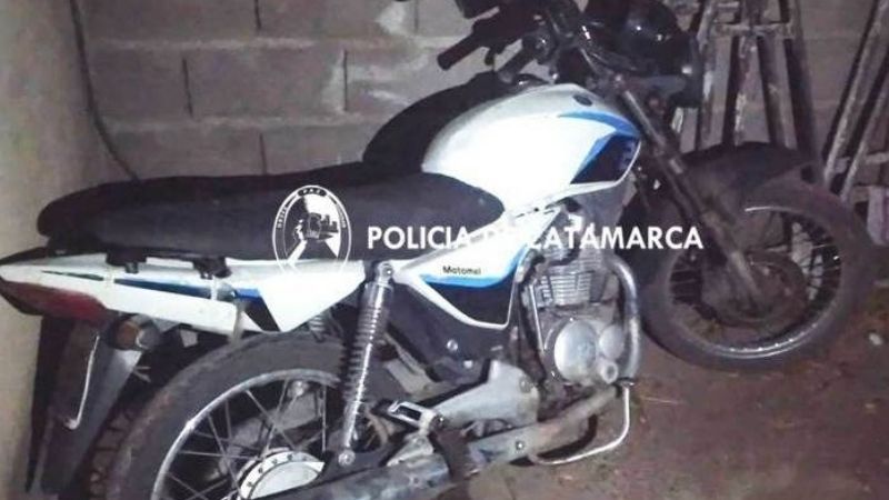 Recuperan una motocicleta sustraída en la Zona Norte