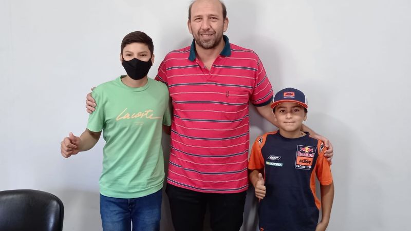 Herrera y Carabajal viajan al Argentino de Motocross