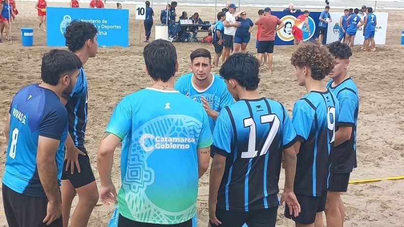 Triunfos catamarqueños en los Juegos “Evita” de Playa