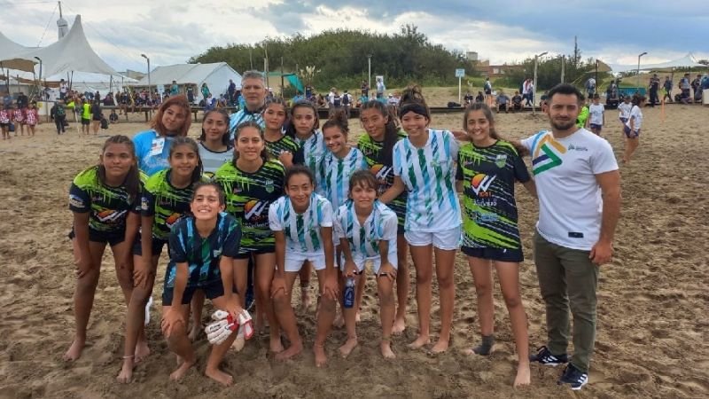 Triunfos catamarqueños en los Juegos “Evita” de Playa