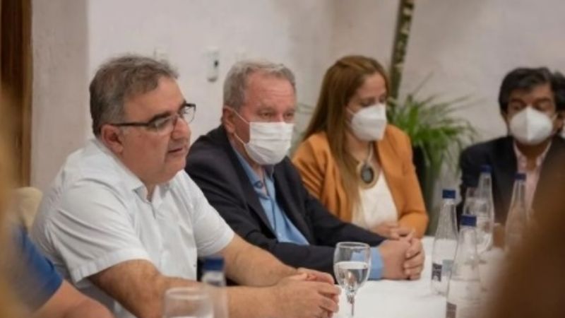Reunión con legisladores del Frente de Todos
