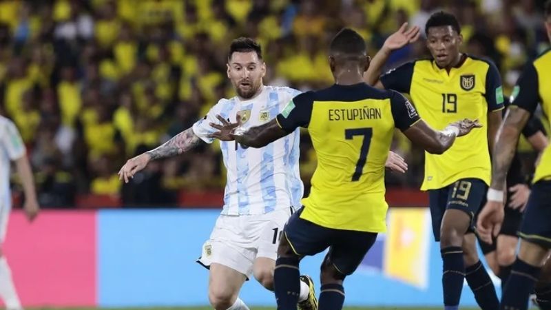Argentina igualó con Ecuador y alcanzó un récord histórico