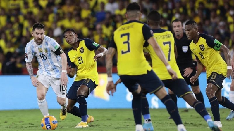 Argentina igualó con Ecuador y alcanzó un récord histórico
