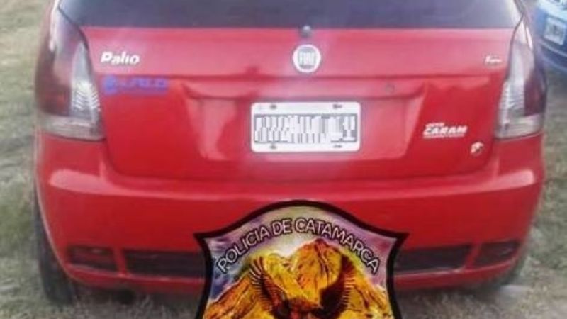 Secuestran un Palio con documentación adulterada