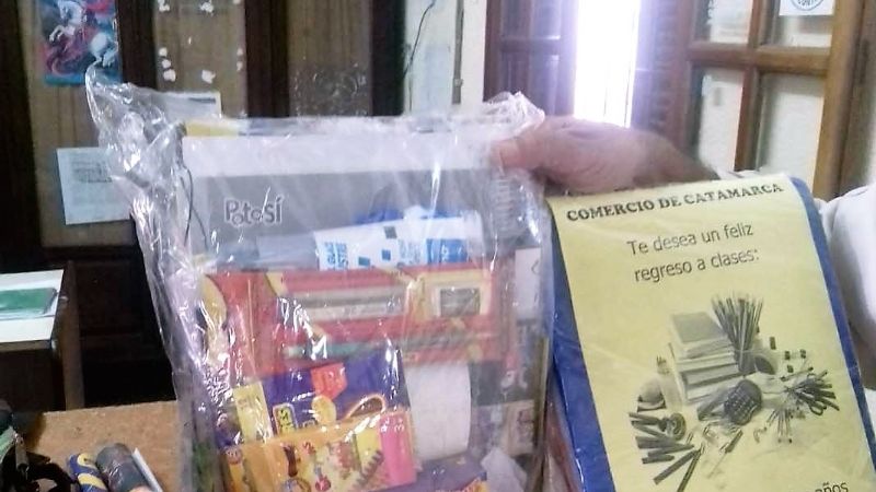 Entrega de Bolsones Escolares