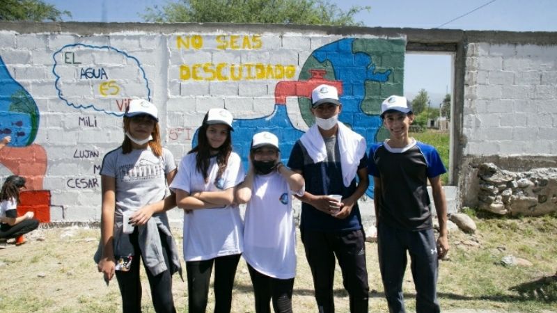 Ganadores del Concurso de Murales "El agua es de todos"
