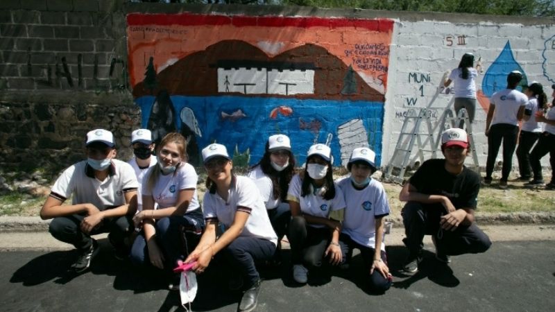 Ganadores del Concurso de Murales "El agua es de todos"