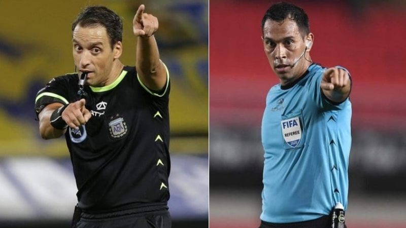 Rapallini y Tello, los árbitros postulado para Qatar 2022