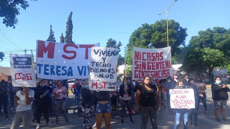 MST Marchó en el centro