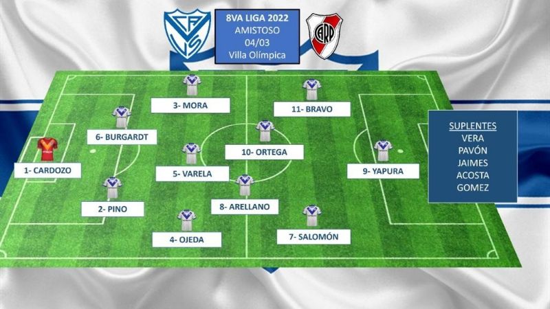 El “belicho” Martín Yapura ya jugó en Vélez e hizo un gol