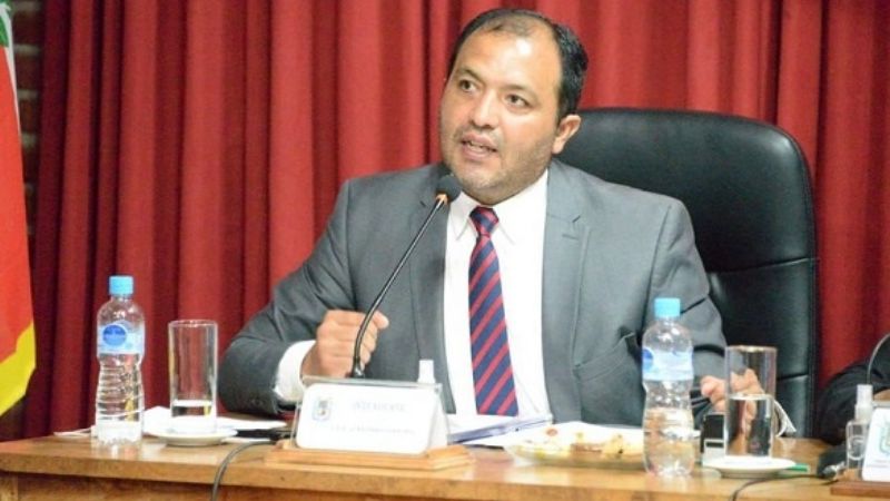 Sánchez presentó su informe en Santa María