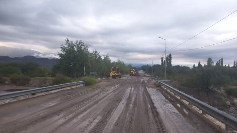 Transitar con precaución por Ruta Nacional N°40