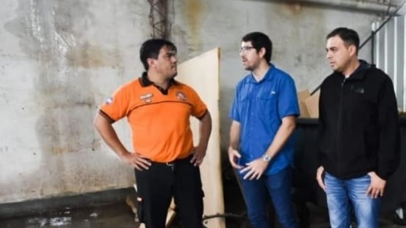 Asistieron a pobladores de Los Altos tras las lluvias