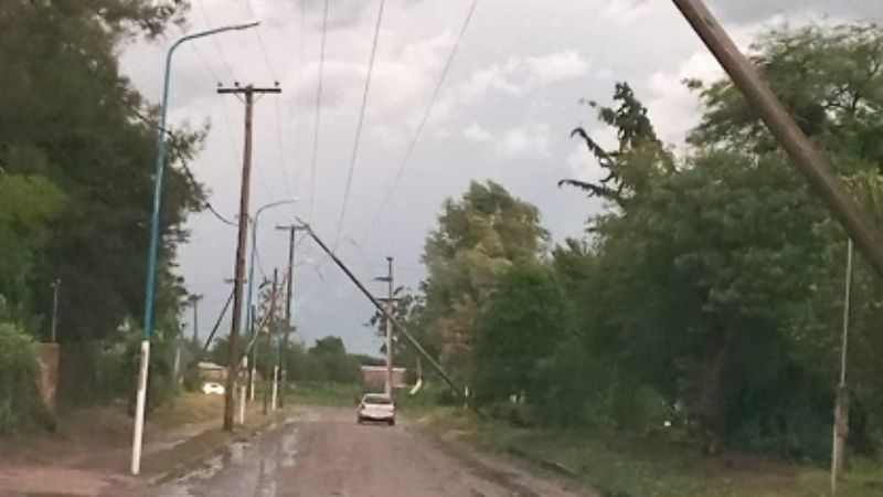 Importantes trabajos para restablecer la energía en el Este