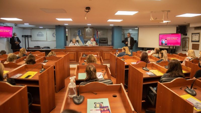 La Legislatura llevó adelante un conversatorio sobre cáncer de mama y acoso laboral