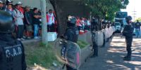 FUERON 13 los detenidos por la Policía tras la requisa a los micros de la barra de River.