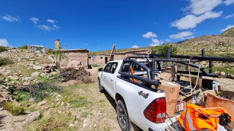 Llevan internet a pobladores de Minas Capillitas