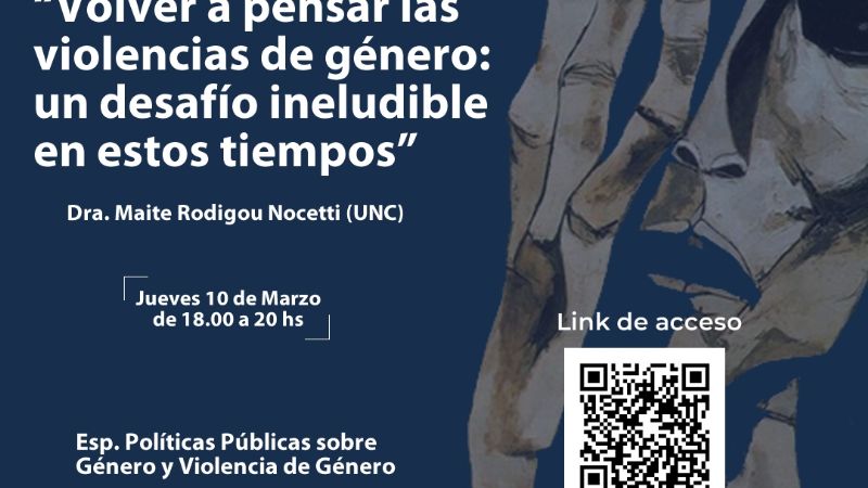 Conferencia en adhesión al Día Internacional de la Mujer