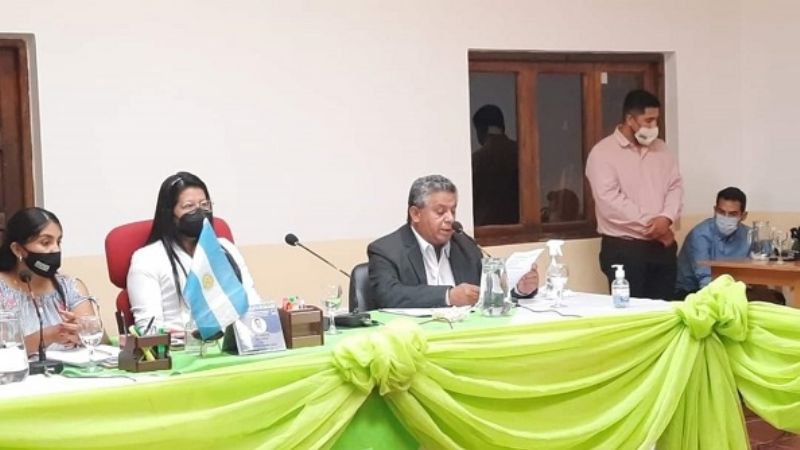 Gómez presentó su informe de gestión