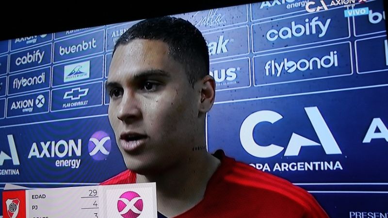 River goleó 5-0 a Laferrere y está en los 16vos.