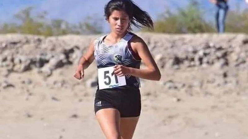 Nadine Vilca compite en el Gran Prix Sudamericano